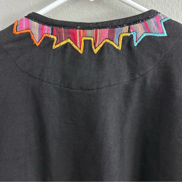 JouJou Embellished Embroidered Beaded Bolero Cropped Open Front Jacket Women’s M - Picture 9 of 10